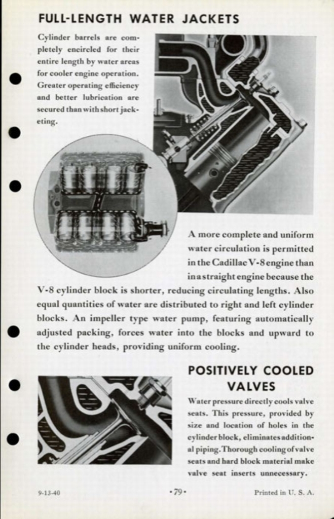 1941 Cadillac Salesmans Data Book Page 99